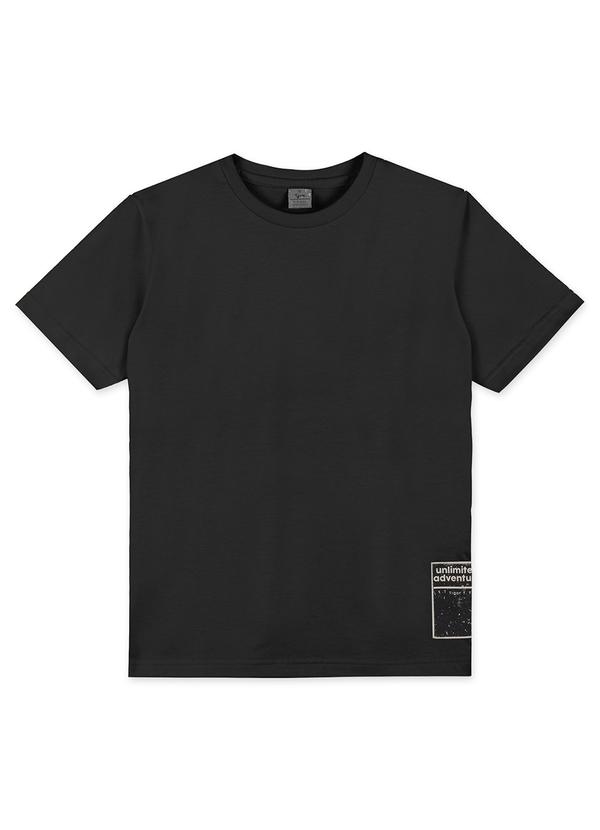 Vista 2 Camiseta T-Shirt Menino Tigor T. Tigre Preto Tigor T. Tigre