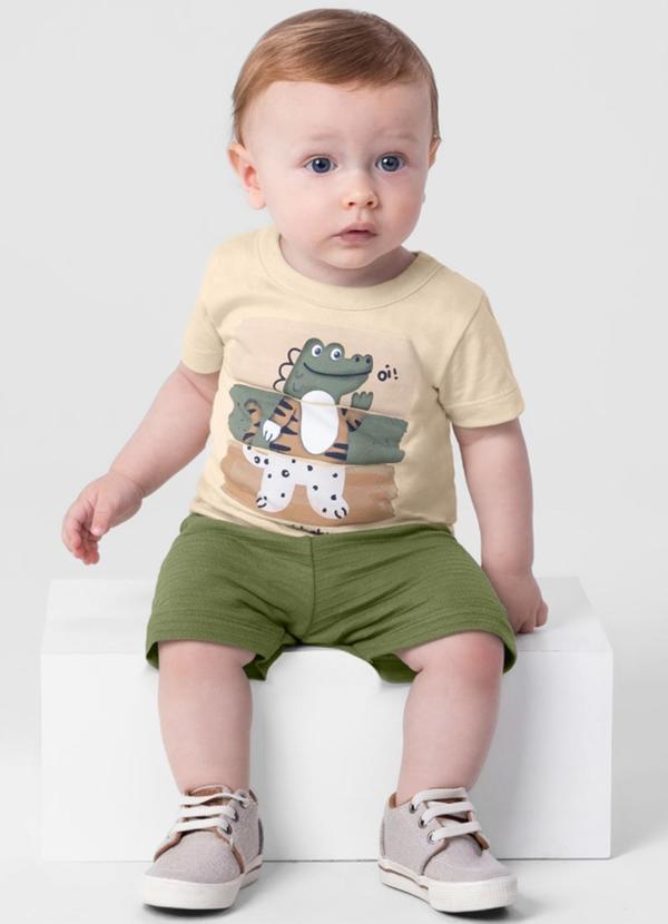 Vista 2 Conjunto Bebê Menino Baby Natural Brandili Baby Brandili Baby