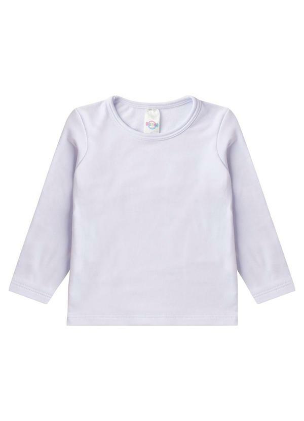 Blusa Termica Infantil Segunda Pele Branco