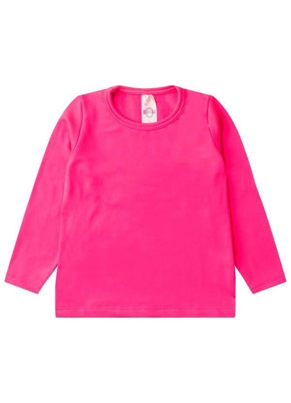 Blusa Termica Infantil Segunda Pele Rosa