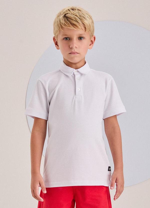 Camisa Polo Básica Off White Off White