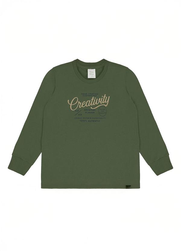 Camiseta Meia Malha Verde