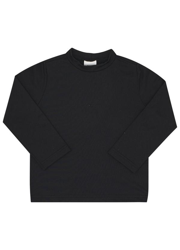 Camiseta Primeiros Passos Malha Térmica Preto