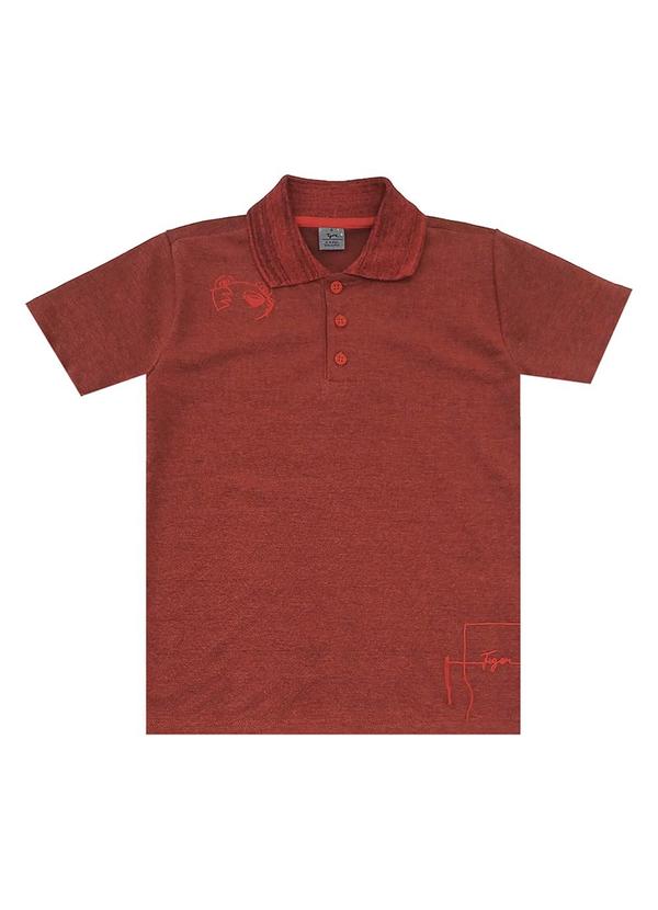 Camisa Polo Masculina Vermelho