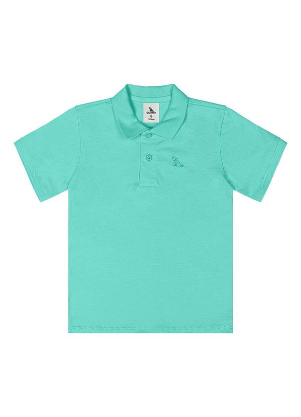 Camisa Polo Meia Malha Verde