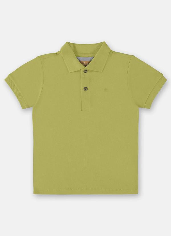 Camisa Polo para Menino Verde
