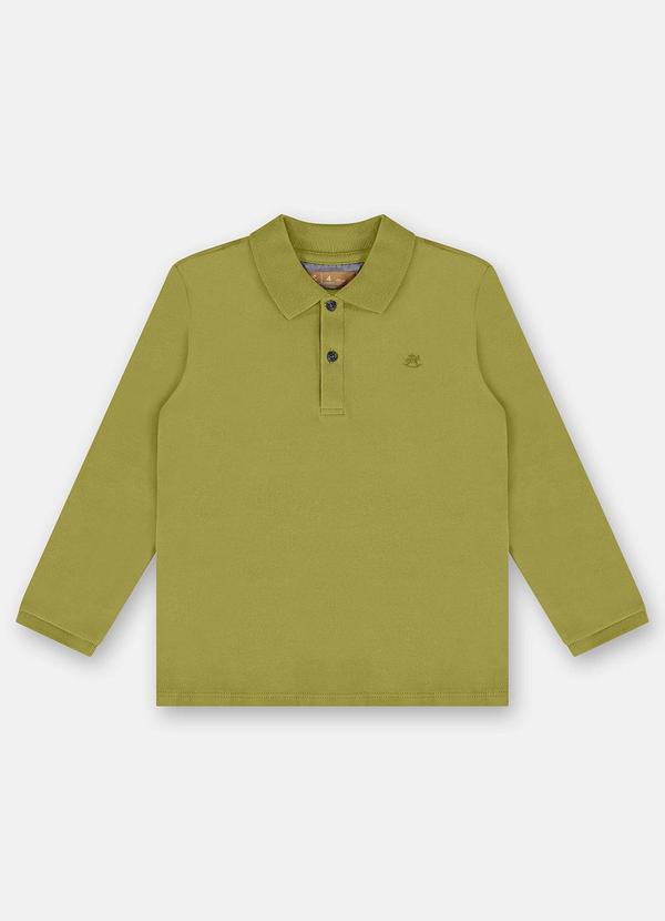 Camisa Polo para Menino Verde