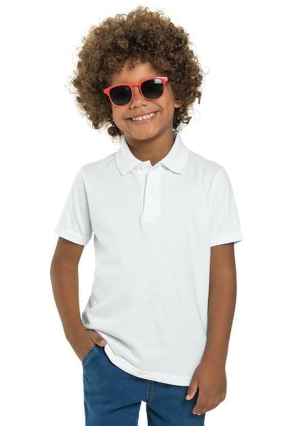 Polo Primeiros Passos Básico Branco