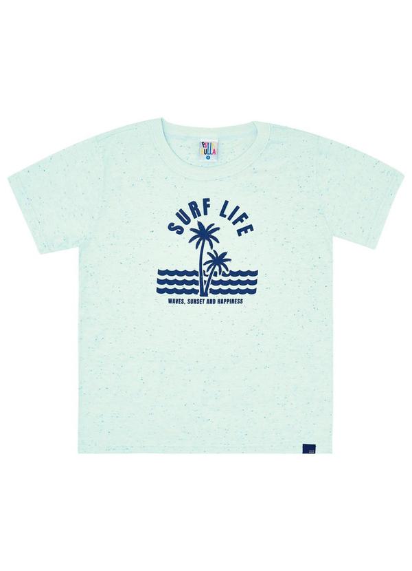 Vista 2 Blusa Piquet Menino Azul Pulla Bulla Pulla Bulla