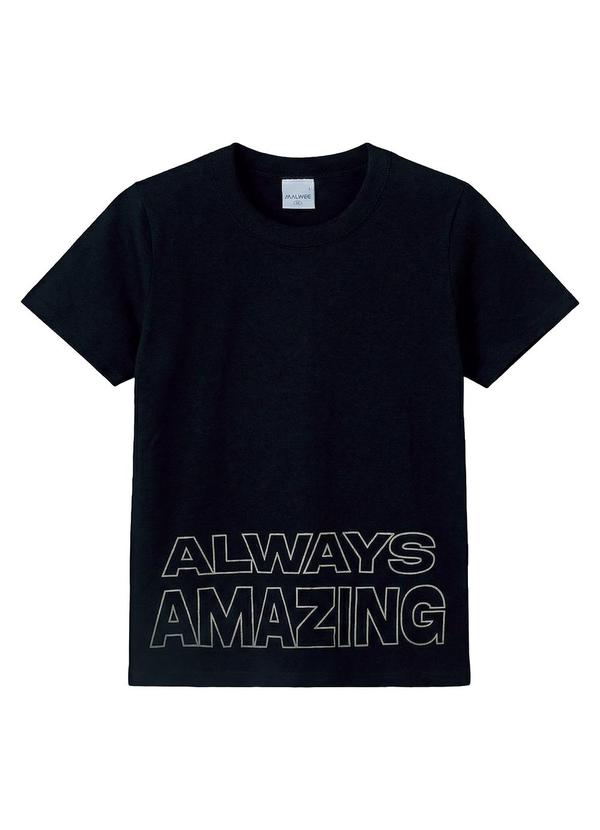 Camiseta Always Amazing Preto