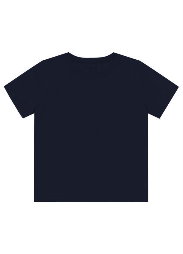 Vista 2 Camiseta Básica Infantil MeninoAzul Rovi Kids Rovi Kids