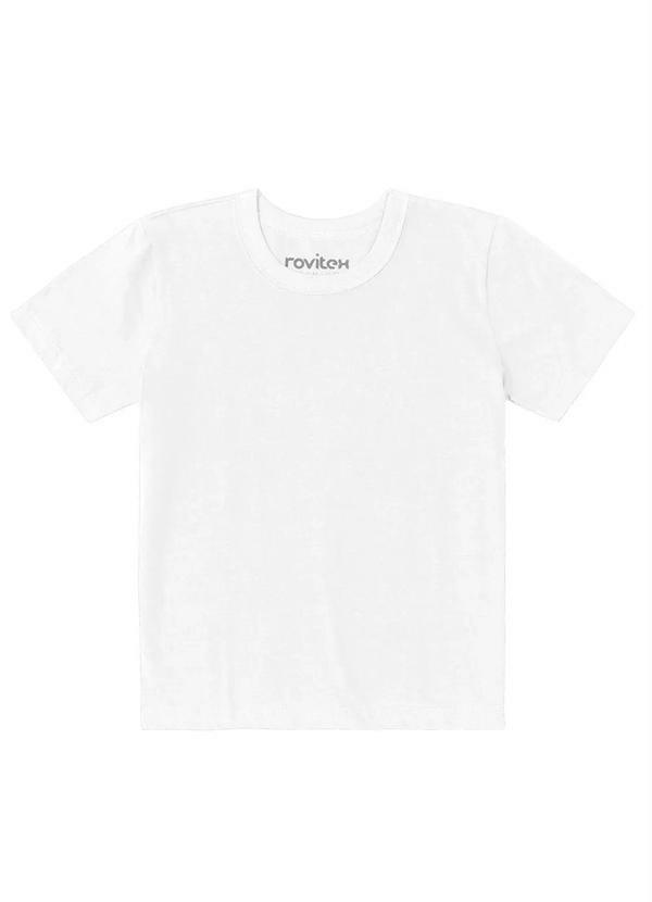 Camiseta Básico Menino Branco