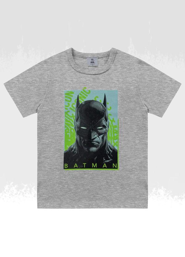 Vista 2 Camiseta Batman Cinza Batman