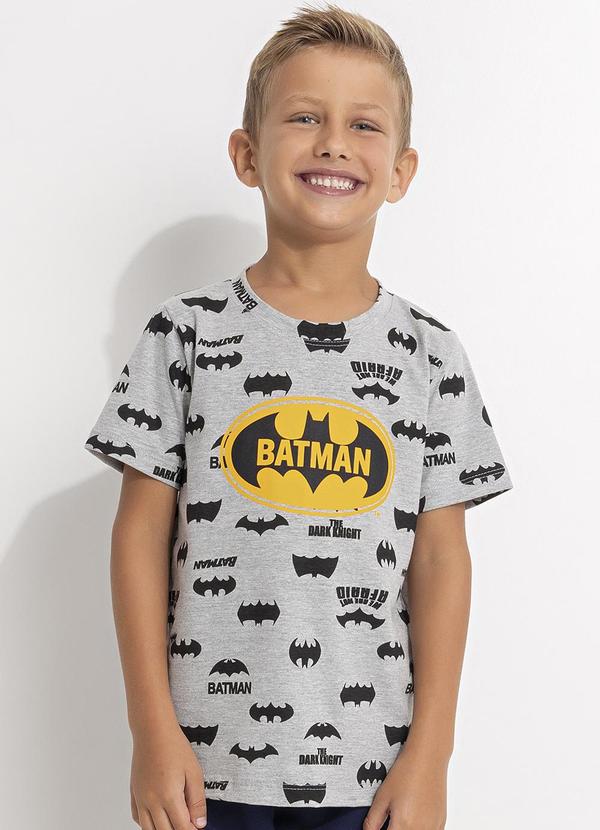 Camiseta Batman Cinza