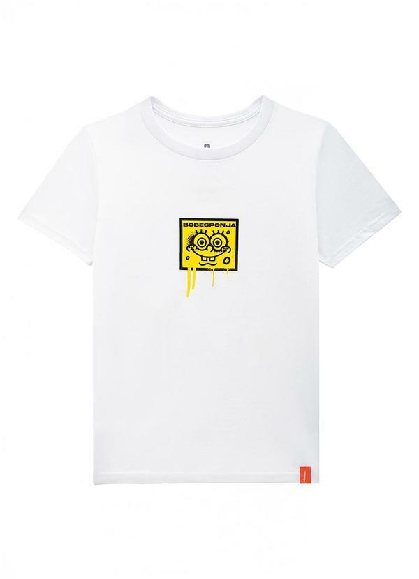 Camiseta Bob Esponja® Rad Branco