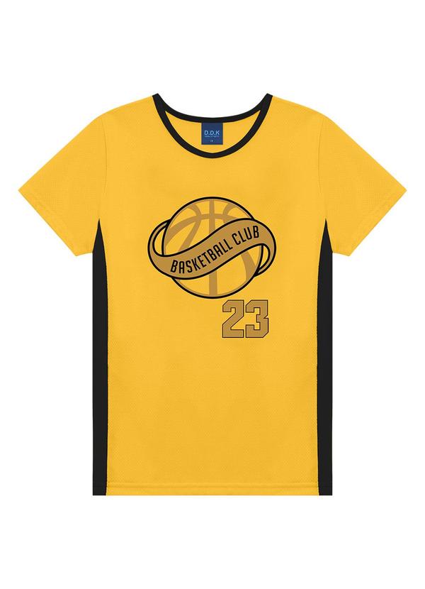 Camiseta Brkln Basketball Club 23 Amarelo