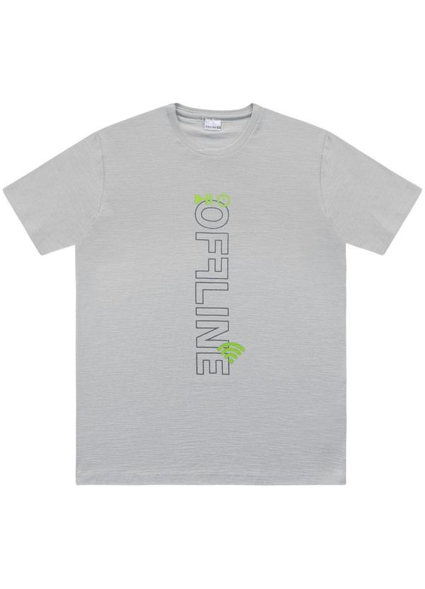 Vista 2 Camiseta Cinza Colcci Jeans Colcci Jeans