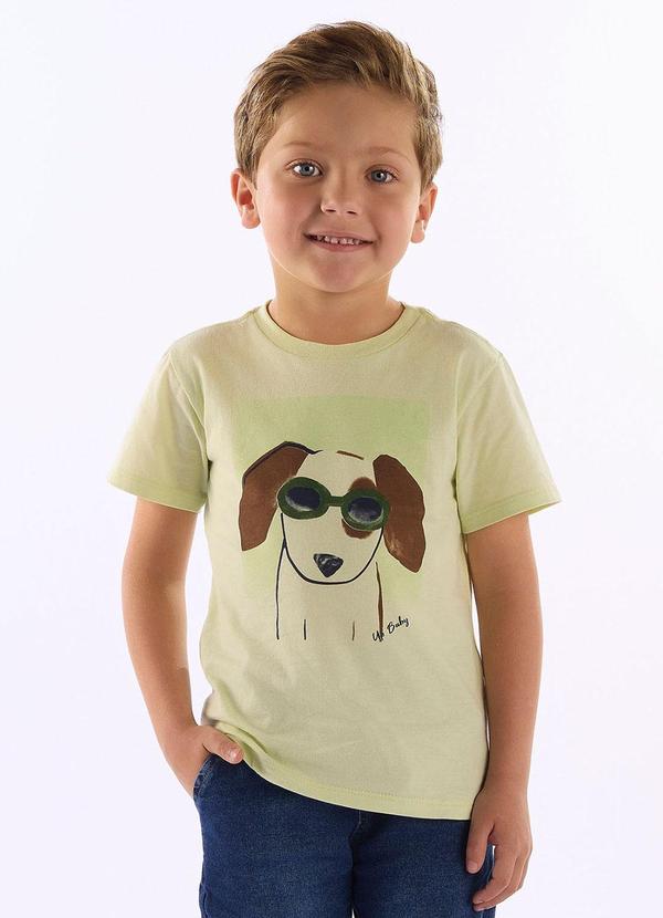 Camiseta Cool Puppy Verde