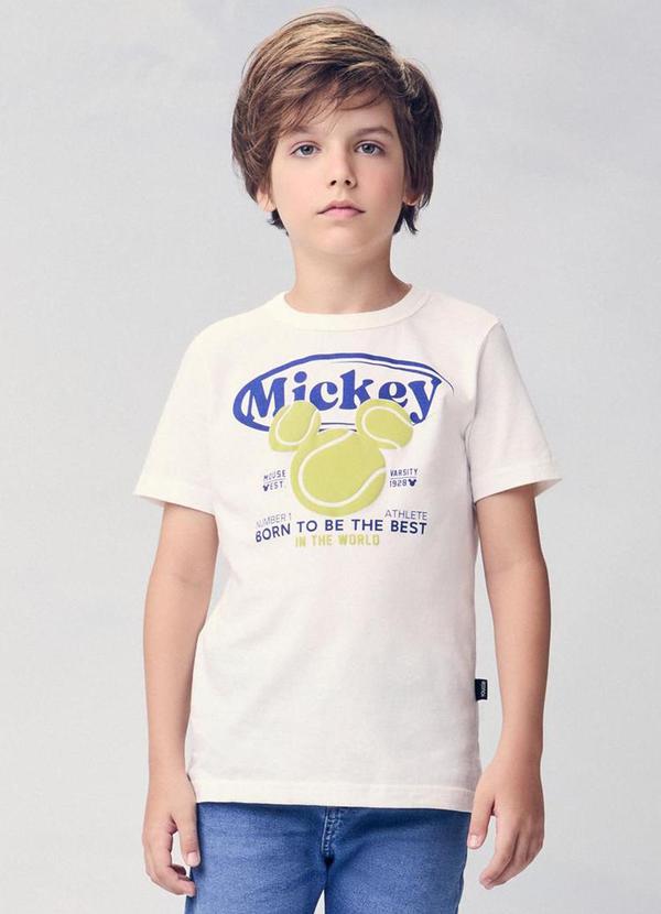 Camiseta do Mickey Branco