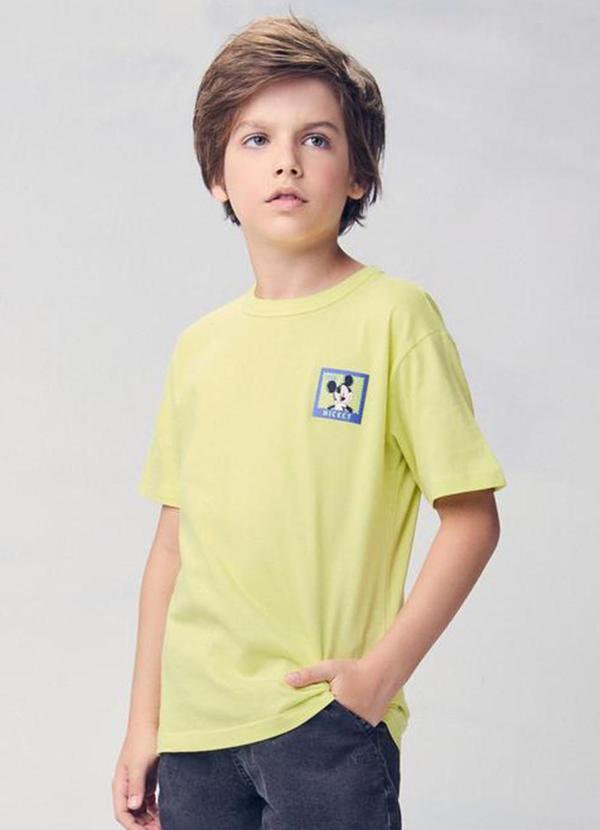 Camiseta do Mickey Mouse Verde
