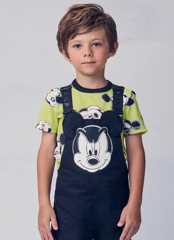Camiseta do Mickey Mouse Verde