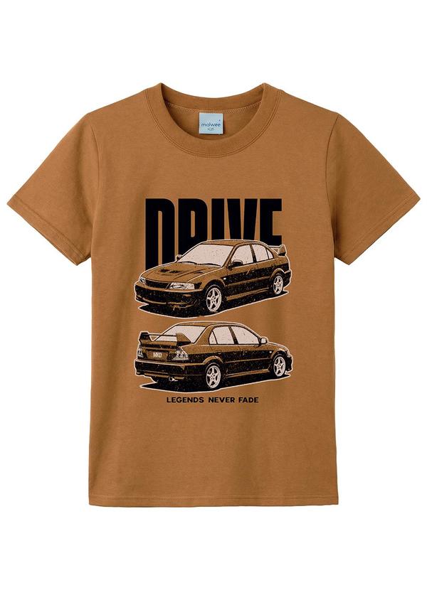 Camiseta Drive Caramelo
