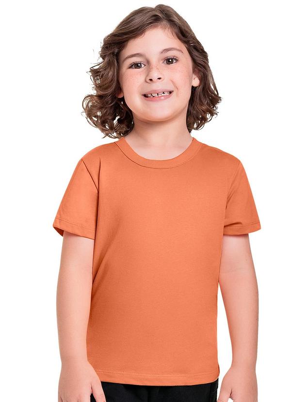 Vista 2 Camiseta em Meia Malha Menino Laranja Bee Loop Bee Loop