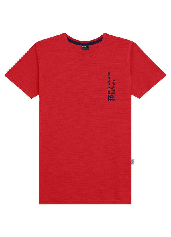 Camiseta Estampa 10 Different Ways Vermelho