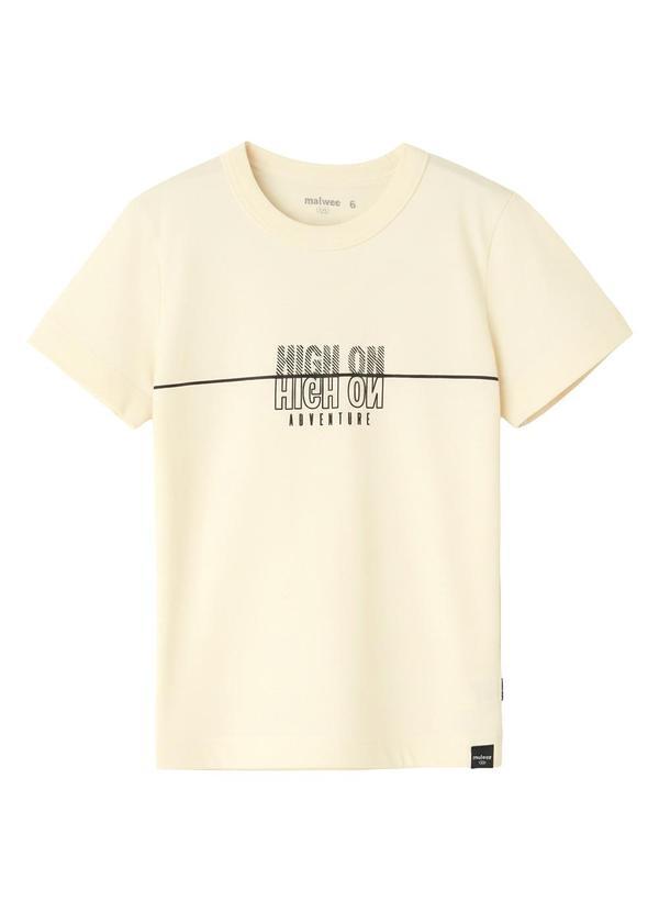 Camiseta High On Adventure Anti Odor Off White