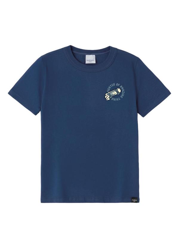 Camiseta Hunter Of Amazing Things Azul Escuro
