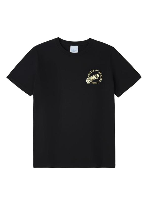 Camiseta Hunter Of Amazing Things Preto