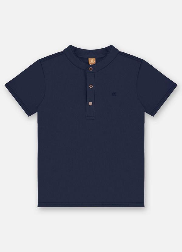 Camiseta Infantil Algodão Azul