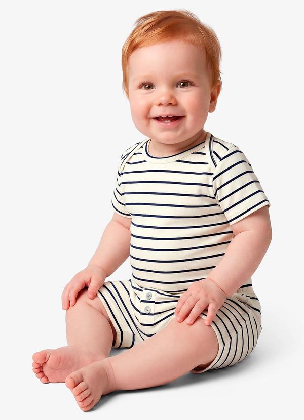 Camiseta Infantil Masculina Cotton Leve Bege