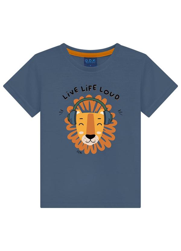 Camiseta Infantil Menino Azul