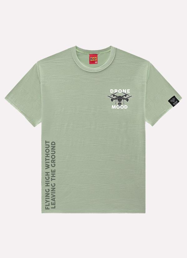 Camiseta Infantil Menino Lettering Verde
