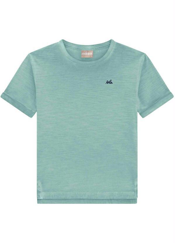 Camiseta Infantil Menino Verde