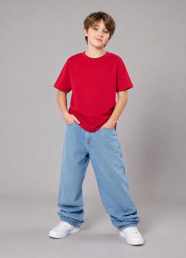 Camiseta Infantil MeninoVermelho