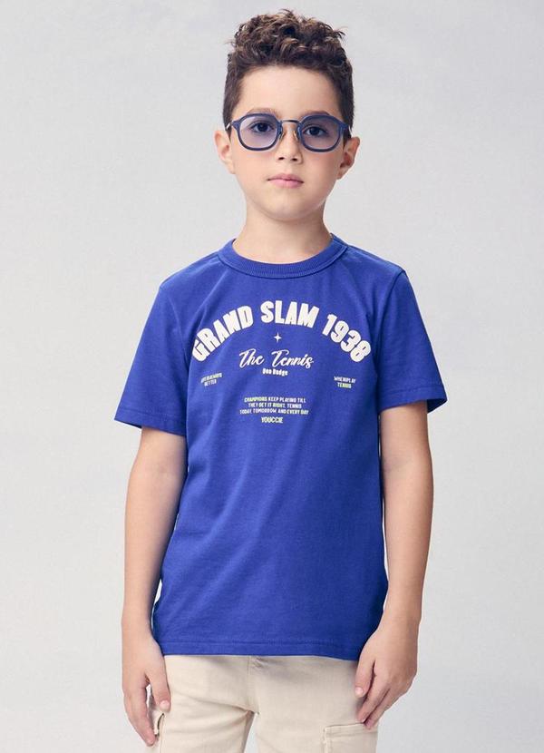 Vista 2 Camiseta Infantil The Tennis Royal Azul Youccie Youccie
