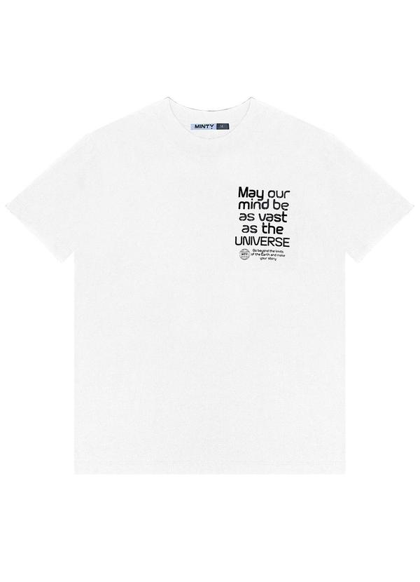 Camiseta Juvenil Masculina Branco
