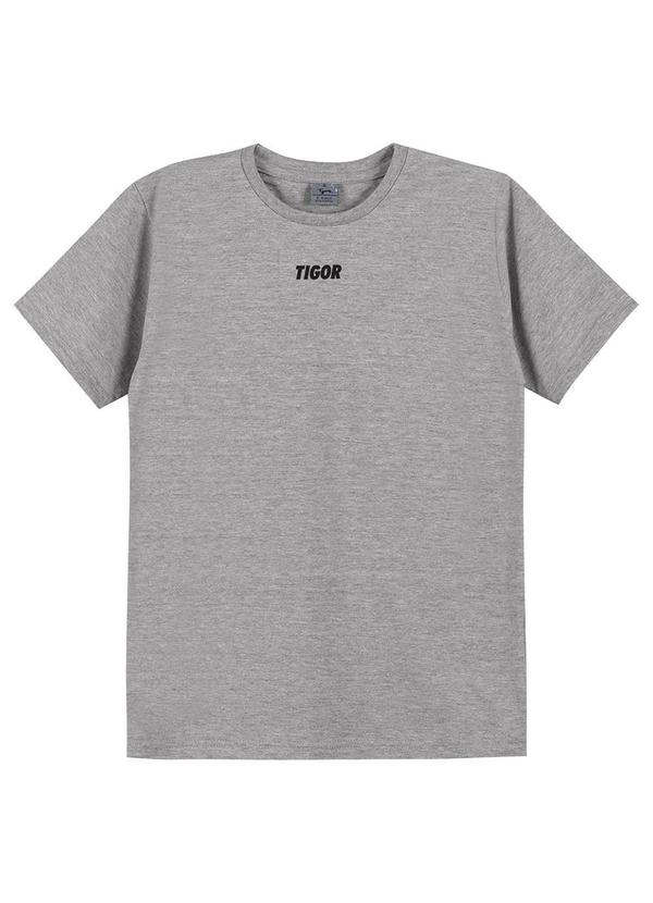 Camiseta Manga Curta Infantil Mescla