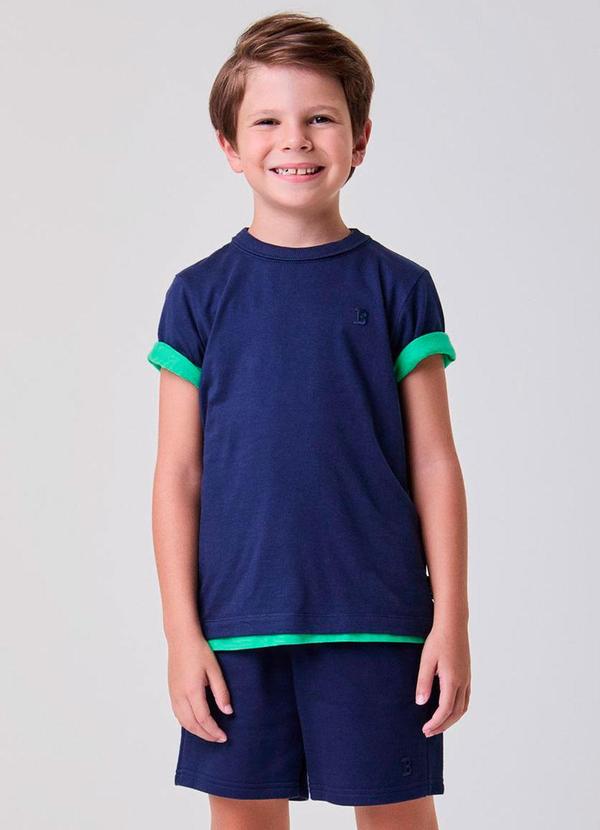 Camiseta Marinho Básica Marinho