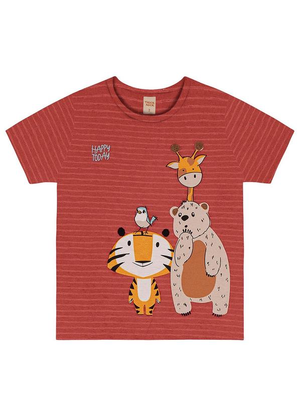 Camiseta Marrom