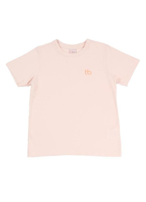 Vista 2 Camiseta Mc Básico Bege Tink Bink Tink Bink