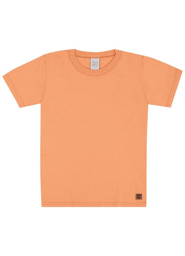 Camiseta Meia Malha Laranja