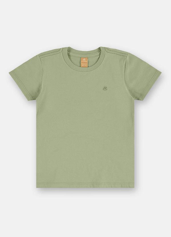 Camiseta Menino Algodão Verde