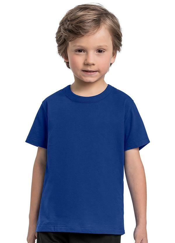 Vista 2 Camiseta Menino Azul Pulla Bulla Pulla Bulla