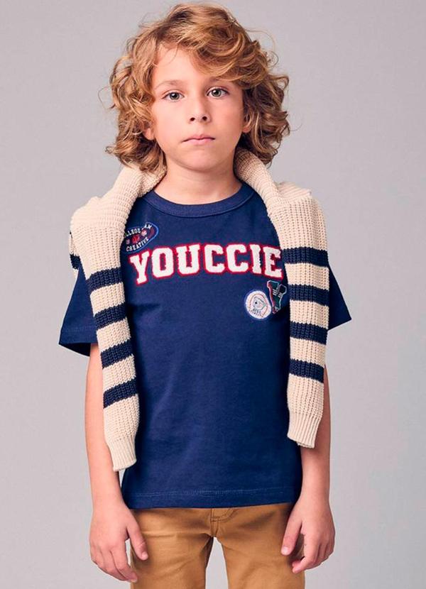 Camiseta Menino Infantil com Patch