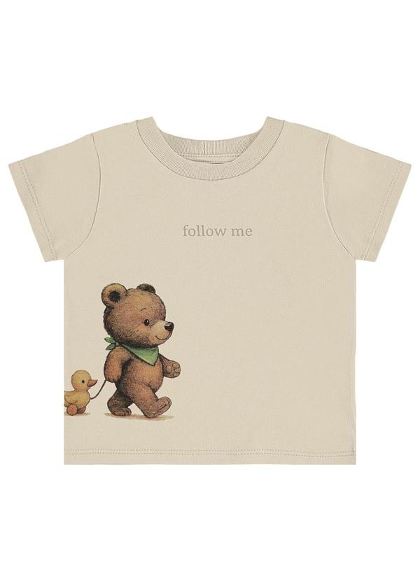 Camiseta Moletinho Cinza
