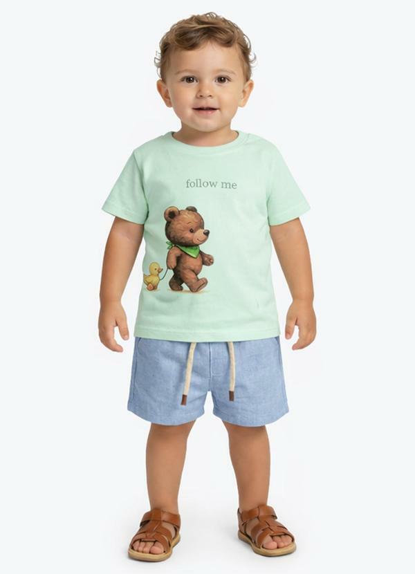 Camiseta Moletinho Verde