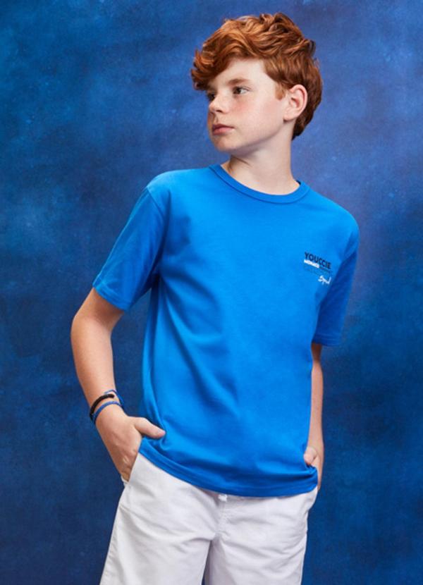 Camiseta Monaco Azul Azul